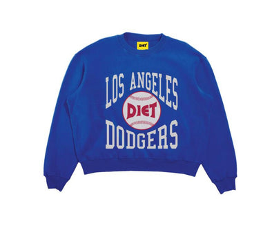 Diet Starts Monday Dodgers Baseball Sweatshirt