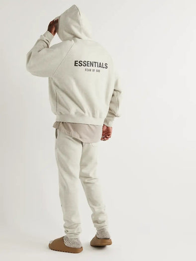 Fear Of God Essentials Pull Over Hoodie (Oatmeal)